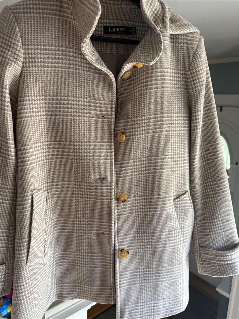 SOLD Ralph Lauren Walker hooded coat - Picture 6 of 6